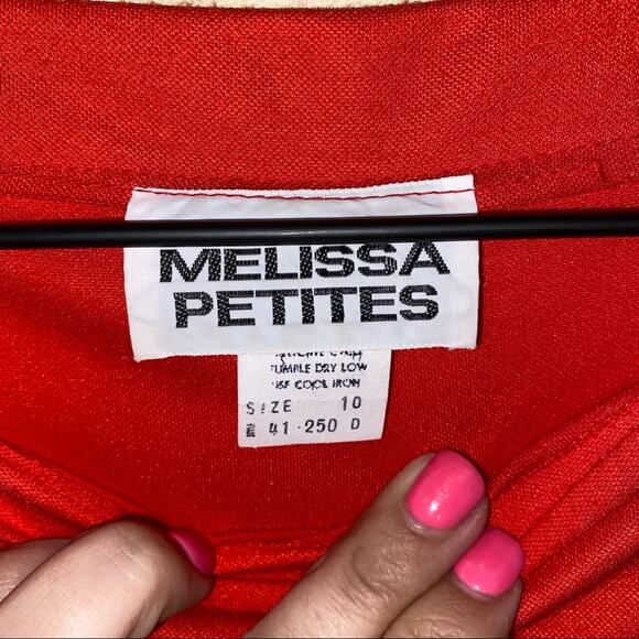 VNTG MELISSA PETITES rainbow cotton dress 10 - Picture 4 of 5